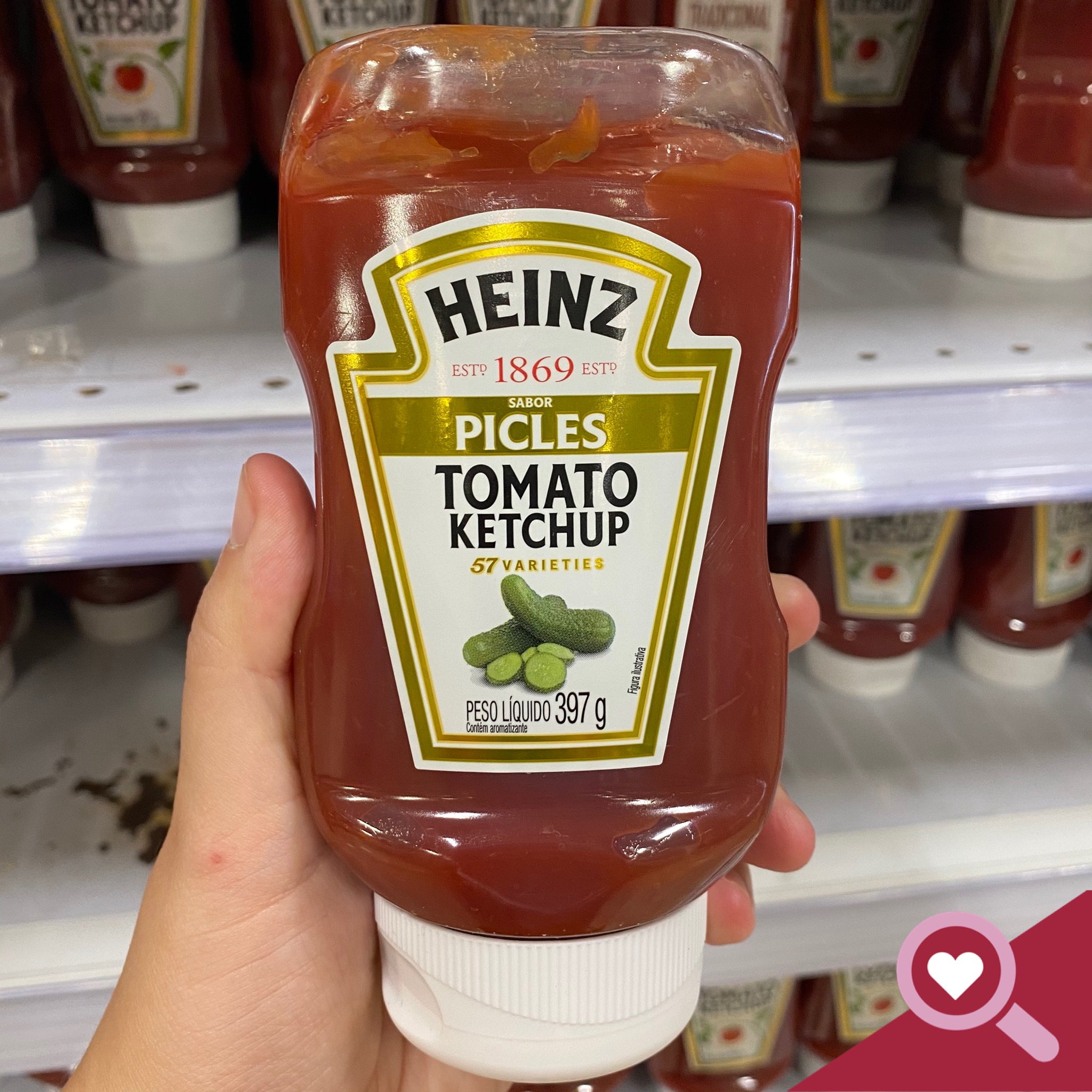 Ketchup sabor picles Heinz