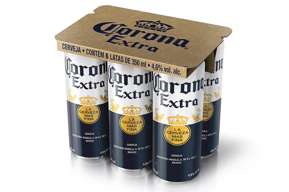 Cerveja Corona em lata