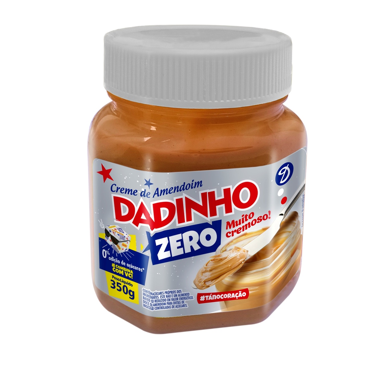 Dadinho Creme Zero Açúcar