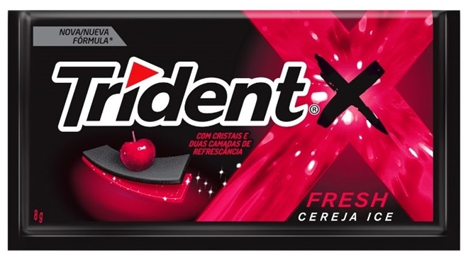Trident lança goma de mascar preta