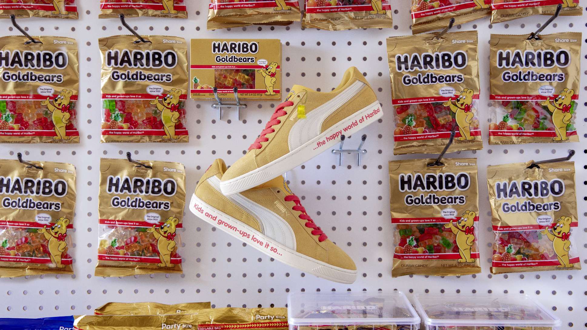 Haribo e Puma lançam coleção de roupas e tênis