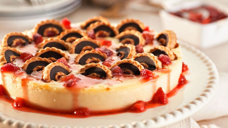 Gateau de Ricota e Tortinhas Adria