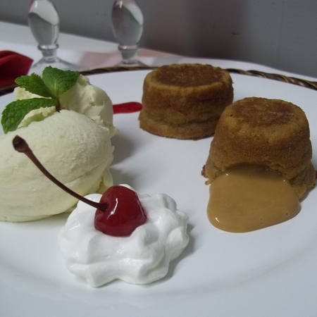 Petit Gateau de doce de leite
