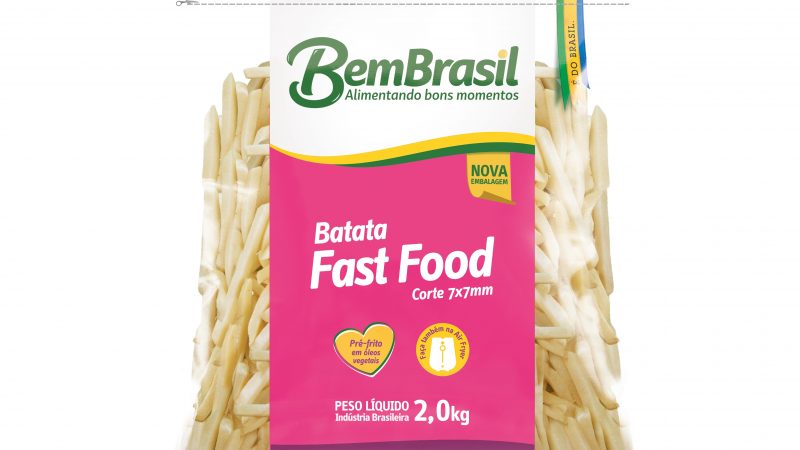 Bem Brasil Alimentos é nova fornecedora de batatas fritas do Giraffas