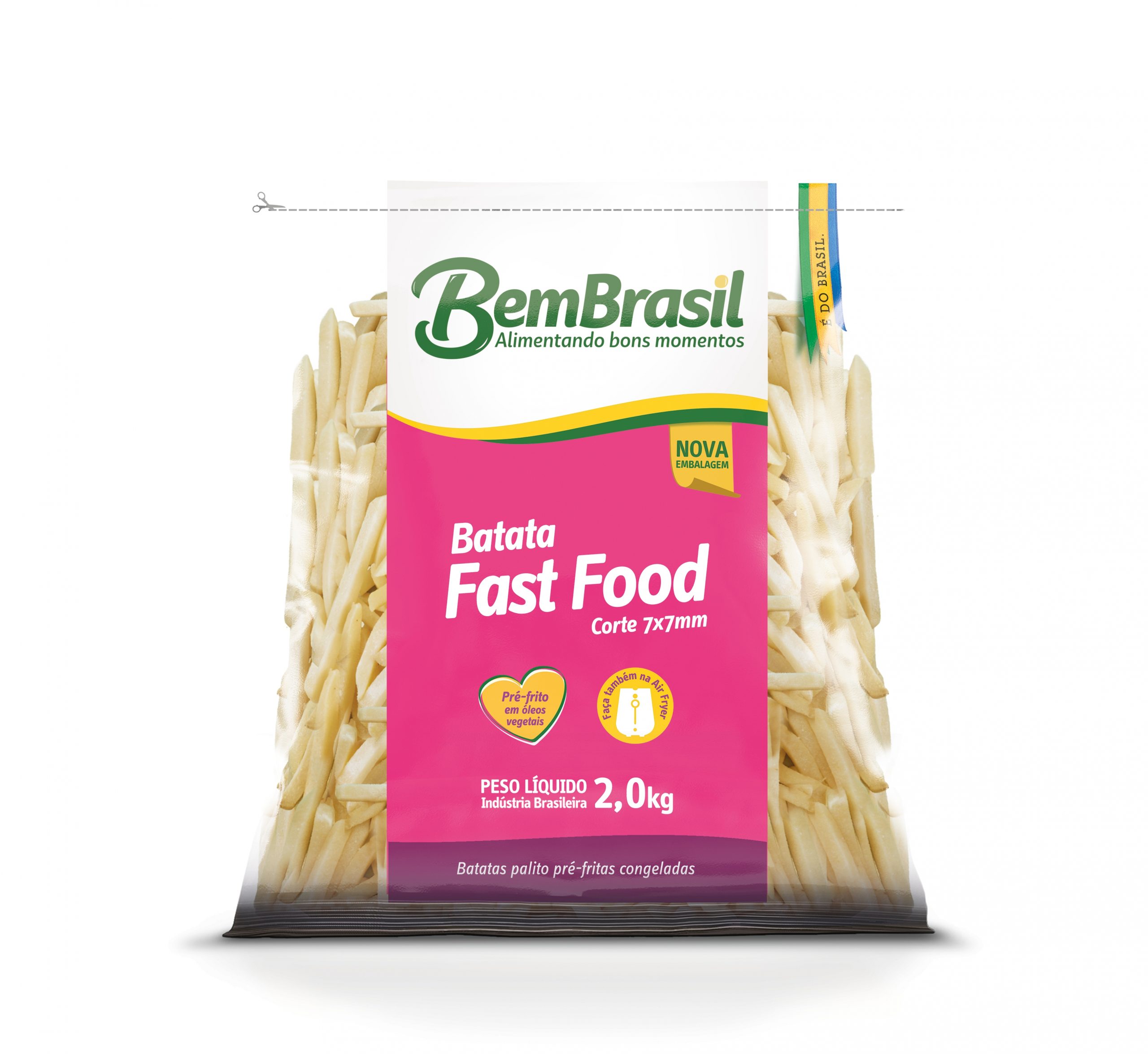 Bem Brasil Alimentos é nova fornecedora de batatas fritas do Giraffas