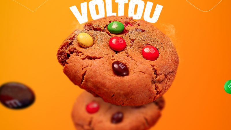 Duckbill relança cookie de M&Ms