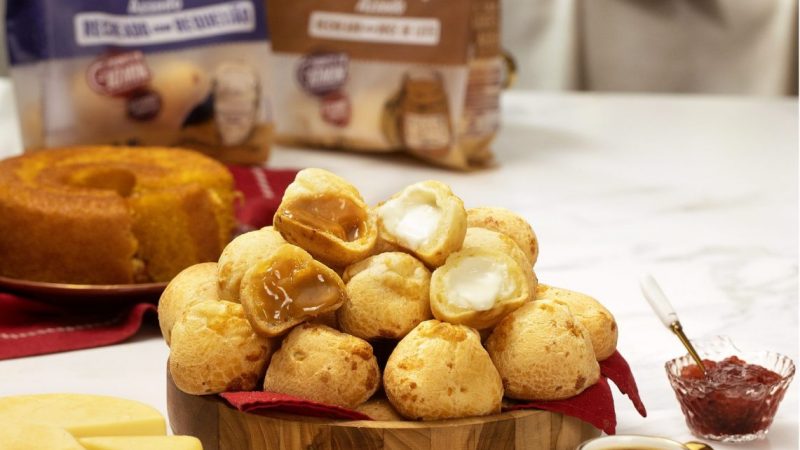 Forno de Minas lança pães de queijo recheados com doce de leite ou requeijão