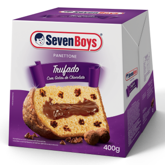 Seven Boys apresenta novo panettone trufado com gotas de chocolate