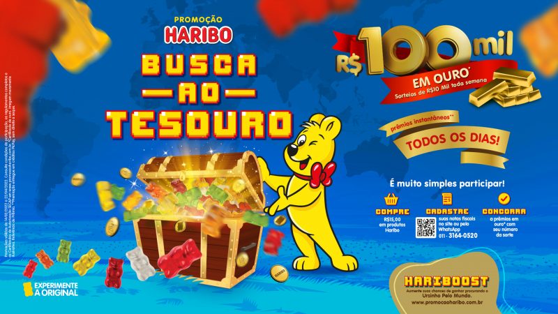 Promoção “Busca ao Tesouro” Haribo