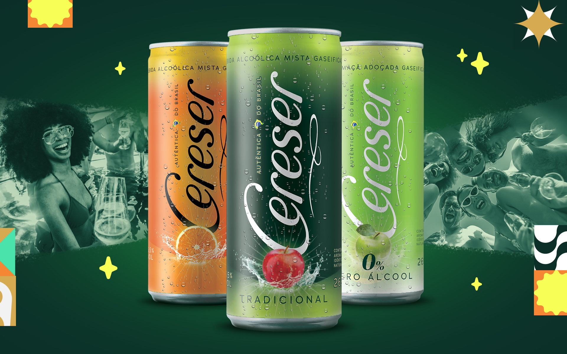 Cereser inova com linha em lata!