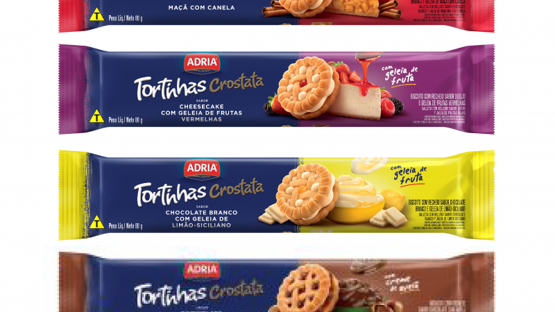 Adria apresenta Tortinhas Crostata