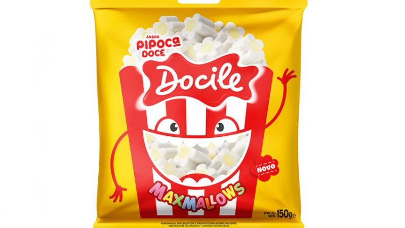 Docile lança Marshmallow sabor Pipoca Doce
